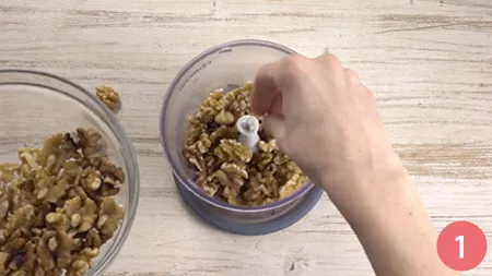 Biscotti alle noci - Passaggio 1