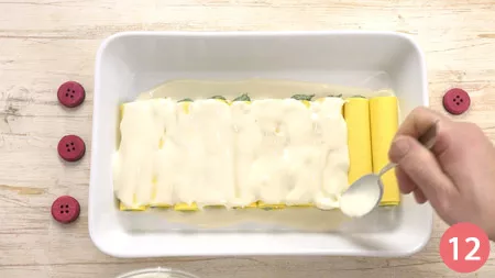 Cannelloni ricotta e spinaci - Passo 12