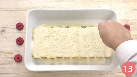 Cannelloni ricotta e spinaci - Passo 13
