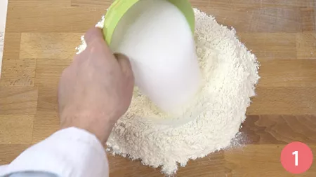 Cantucci alle mandorle - Passaggio 1