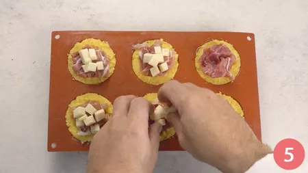 Cestini di polenta - Passaggio 5