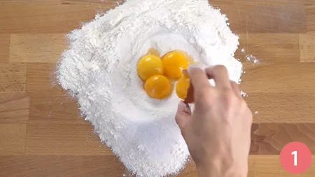 Crostata alla crema pasticcera - Passaggio 1