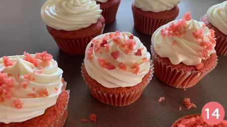 Cupcake red velvet - p14