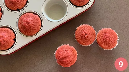 Cupcake red velvet - p9
