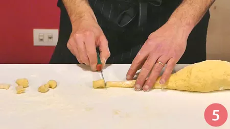 Gnocchi di patate - Passo 5