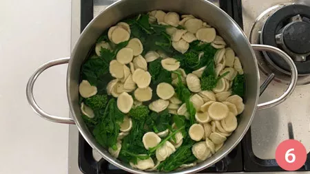 Orecchiette alla cime di rapa - Passaggio 6