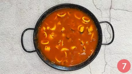 Paella di pesce - P7