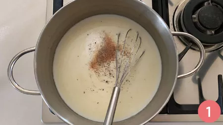 Pasta al forno bianca - p1