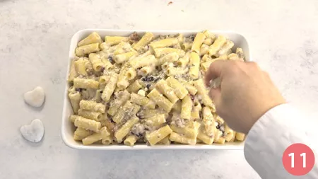 Pasta al forno con radicchio e salsiccia - Passaggio 11