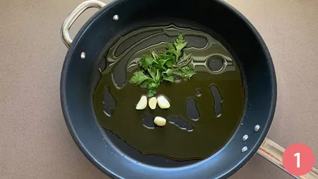 Pasta zucca e funghi - P1