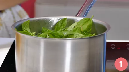 Pesto alla genovese - Passaggio 1