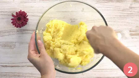 Pizza di patate - Passaggio 2