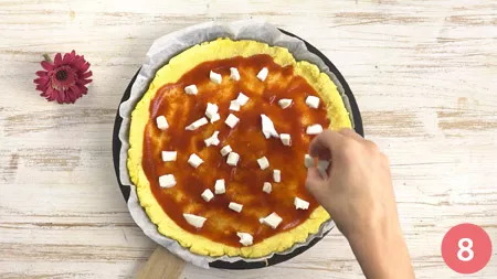 Pizza di patate - Passaggio 8