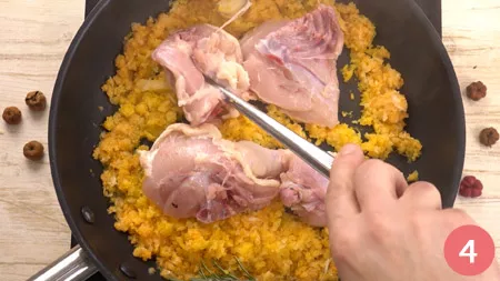 Pollo alla cacciatora - Passaggio 4