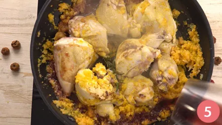 Pollo alla cacciatora - Passaggio 5