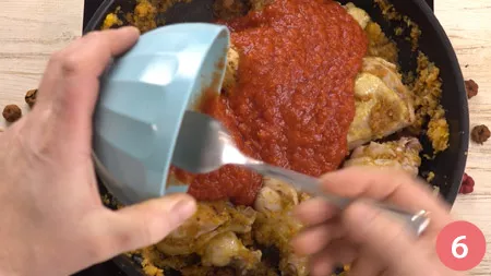 Pollo alla cacciatora - Passaggio 6