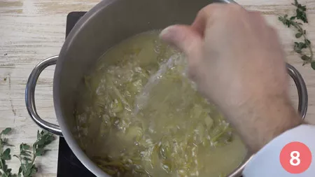 Risotto ai carciofi - Passo 8