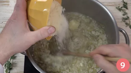 Risotto ai carciofi - Passo 9