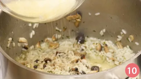 Risotto ai funghi - Passaggio 10