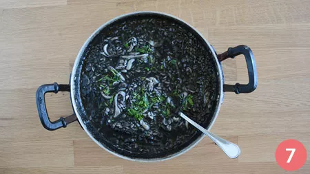Risotto al nero di seppia - p7