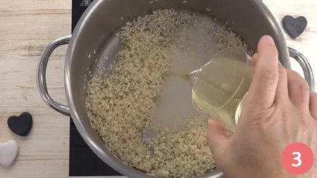 Risotto al radicchio - Passaggio 3
