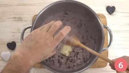 Risotto al radicchio - Passaggio 6