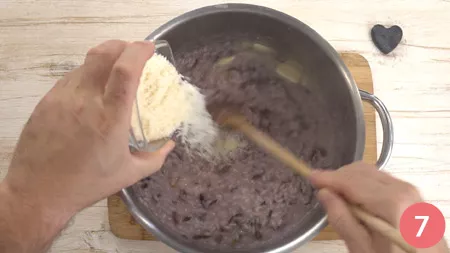 Risotto al radicchio - Passaggio 7