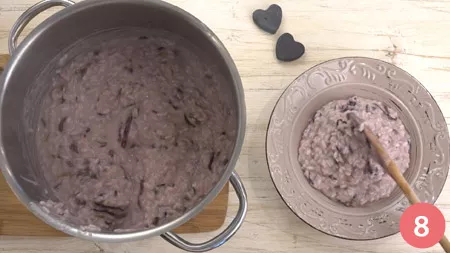 Risotto al radicchio - Passaggio 8