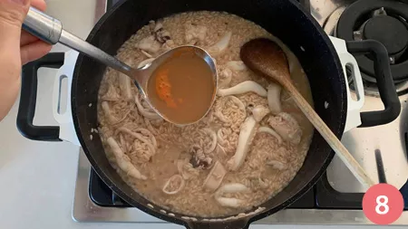 Risotto alla pescatora - P8