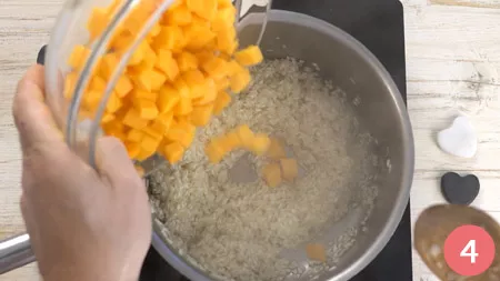 Risotto alla zucca - Passaggio 4