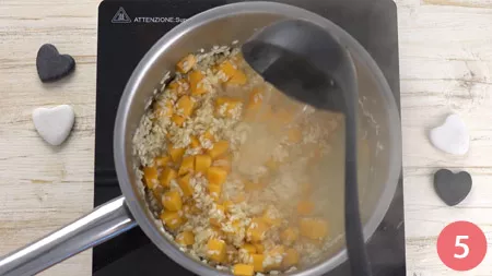 Risotto alla zucca - Passaggio 5