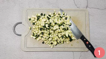 Risotto alle zucchine - p1