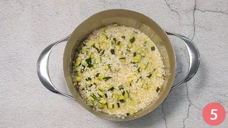 Risotto alle zucchine - p5