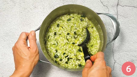 Risotto alle zucchine - p6