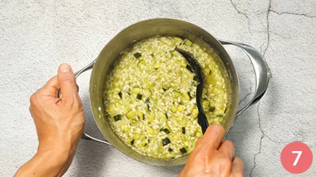 Risotto alle zucchine - p7