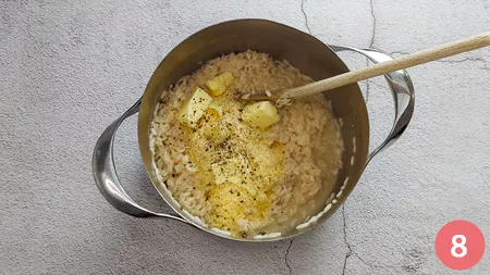 Risotto allo spumante - p8