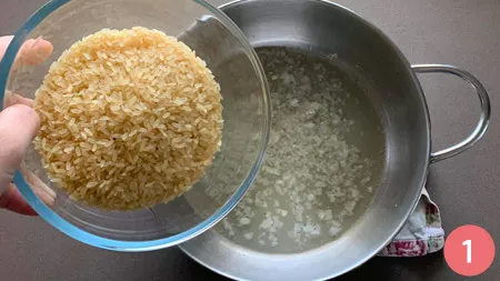 Risotto allo zafferano - Passaggio 1