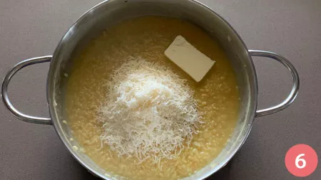 Risotto allo zafferano - Passaggio 6