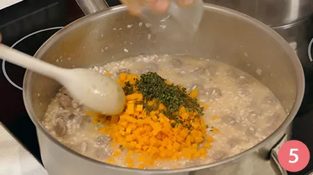 risotto-zucca-e-salsiccia 5