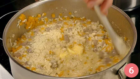 risotto-zucca-e-salsiccia 6