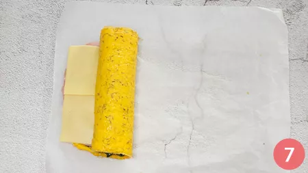 Rotolo di frittata - p7