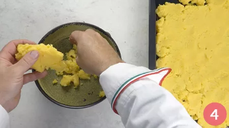 Sbriciolata di polenta - Passaggio 4