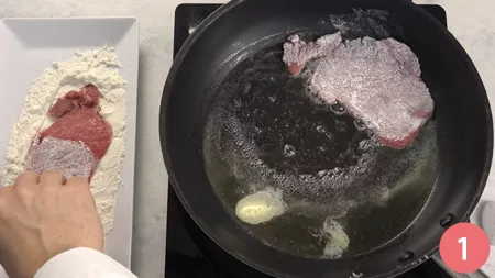 Scaloppine al limone - Passaggio 1