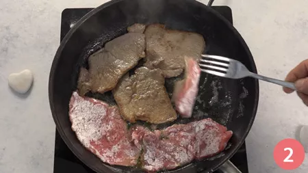 Scaloppine al limone - Passaggio 2