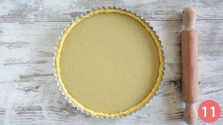 Torta della nonna al pistacchio - P11