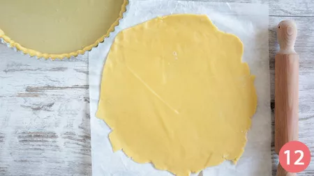 Torta della nonna al pistacchio - P12