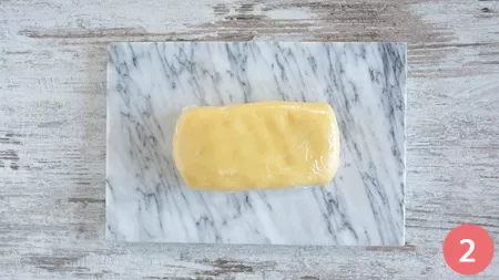 Torta della nonna al pistacchio - P2