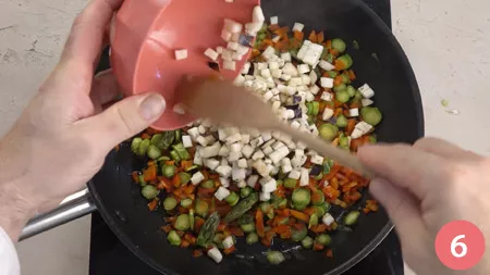 Zucchine ripiene vegetariane - Passaggio 6