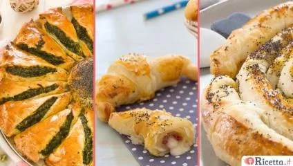 3 Antipasti con la Pasta Sfoglia