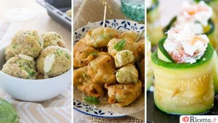 3 Antipasti con le Zucchine